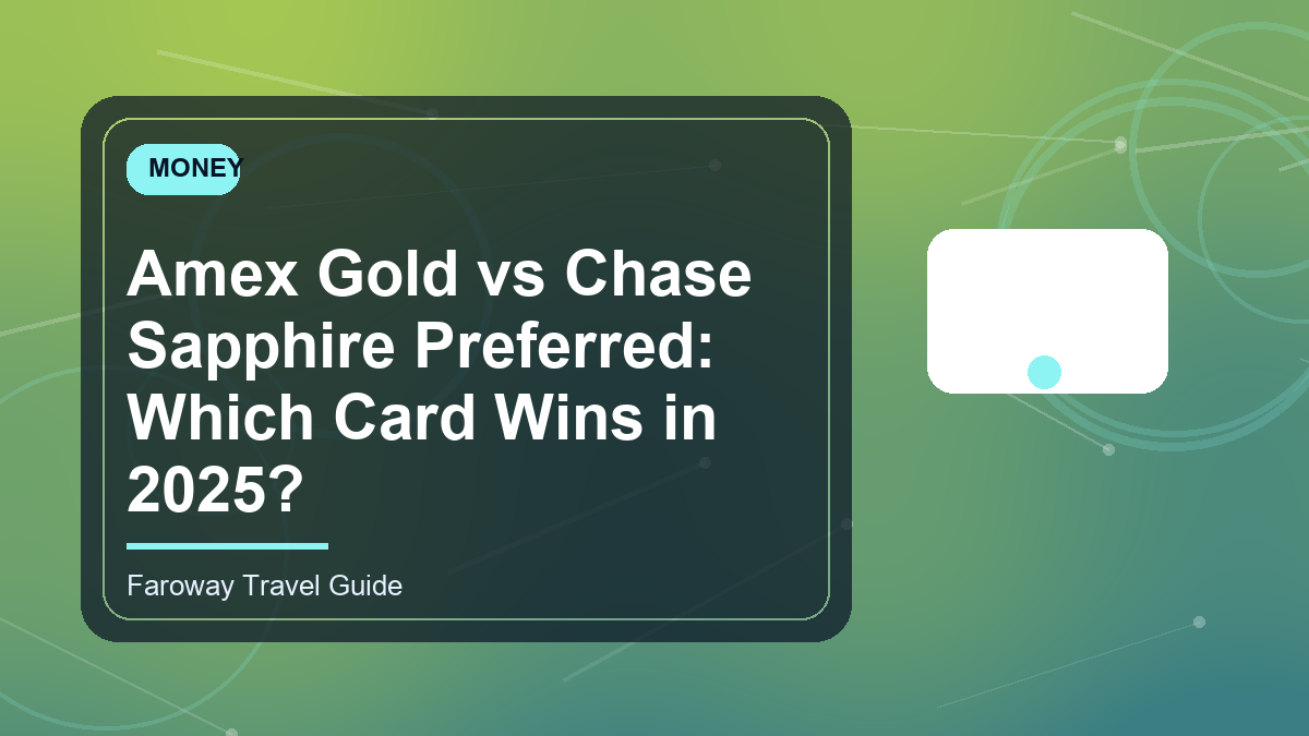 Amex Gold vs Chase Sapphire Preferred: Which Card Wins in 2025 ...